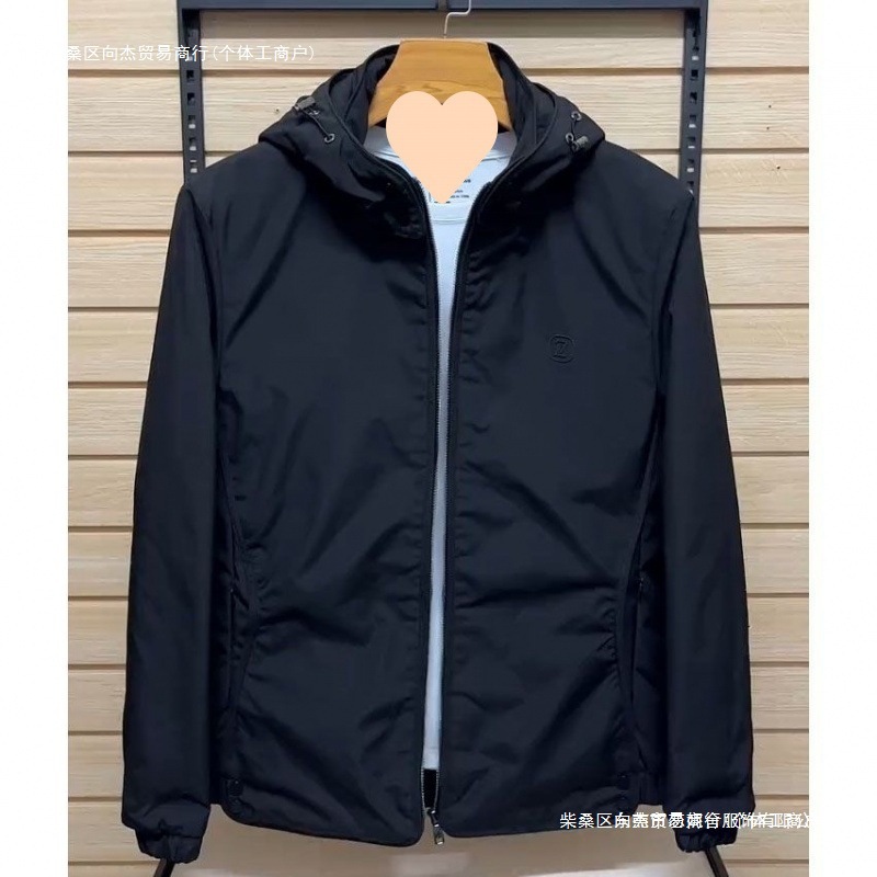 Spring and Autumn New Men's 2025 Jacket Business Casual Fashion Versatile Trendy Hooded Coat Other Orders