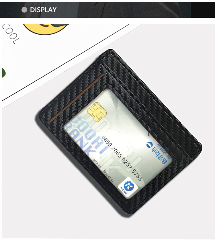 الكورية جديد سترو حصيرة نمط متعددة بطاقة عملة محفظة display picture 3