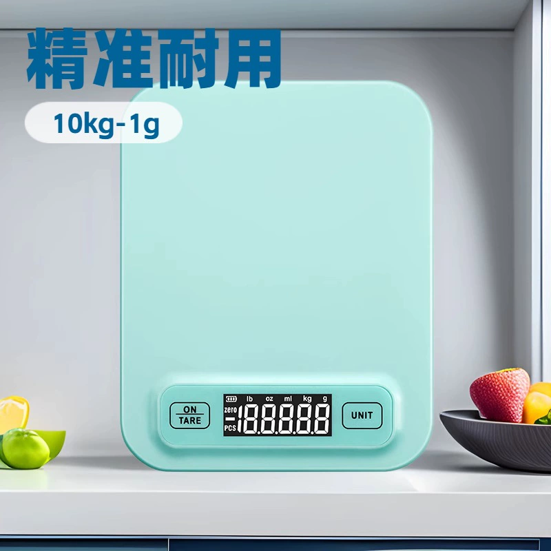Портативные цифровые весы для кухни, точные весы для продуктов, весы для выпечки, маленькие цифровые весы с граммовой шкалой, до 10 кг