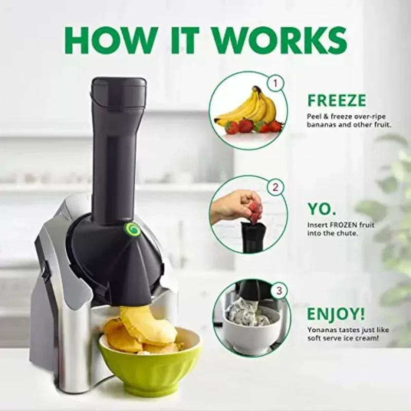 Ice, electric machine for ice cream, cream, DIY