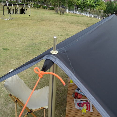 Outdoor Tent Accessories Pegs Rope Kit Tarp Tent Pegs Fixed Rope with Double Eye Adjustment Buckle 