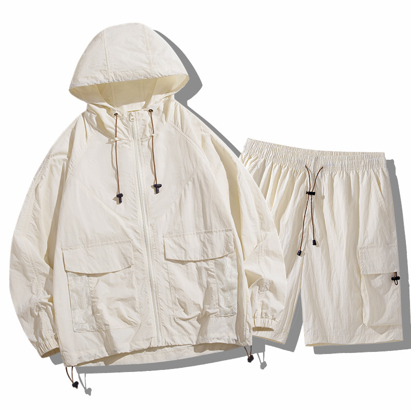 Upf50+ Outdoor Ice Silk Sun Protection Clothing for Men and Women, Summer Anti-Uv Sun Protection Clothing, Sports Sun Protection Suit