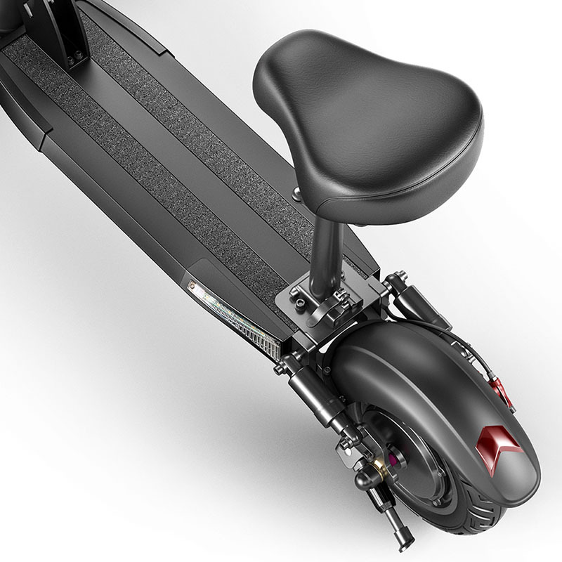 Adult Electric Scooter Foldable Electric Scooter Aluminum Alloy Mobility Aid with Seat Lithium Battery Long Battery Life
