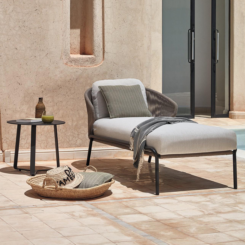 Conjunto de sofás de exterior para patio, balcón, protección solar, impermeable, silla de ratán de ocio, sofá de ratán para jardín, terraza image 4
