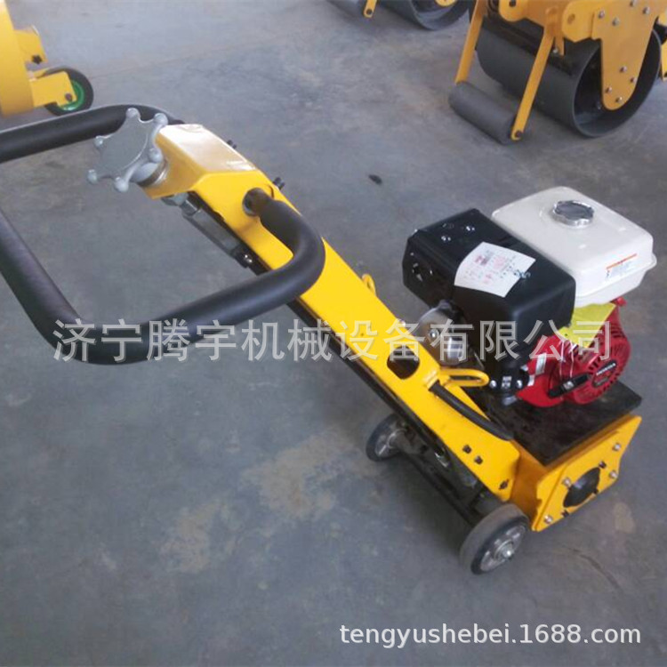 手推电动铣刨机 划线机汽油小型铣刨机 标线清除设备铣刨机