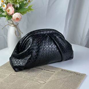 Golden capacious bag, high-end