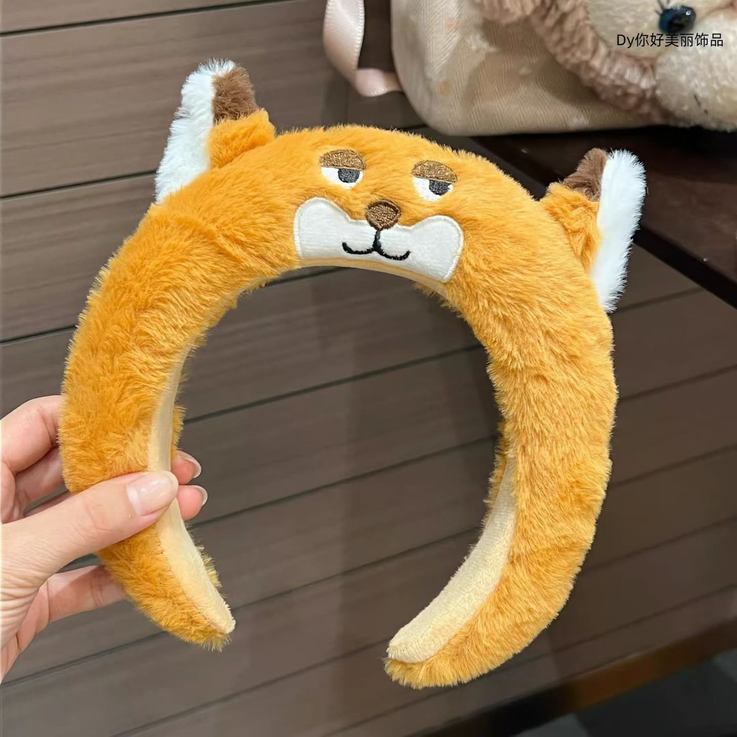 Estrellas de esponja extrañas lindas mujeres lavado de la cara máscara de presión de cabello maquillaje fotos otoño invierno joyas para el cabello