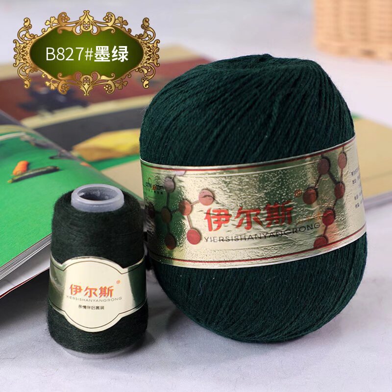 9g*100*3 가닥(3 가닥)*≤10tex*24s*827 진한 녹색