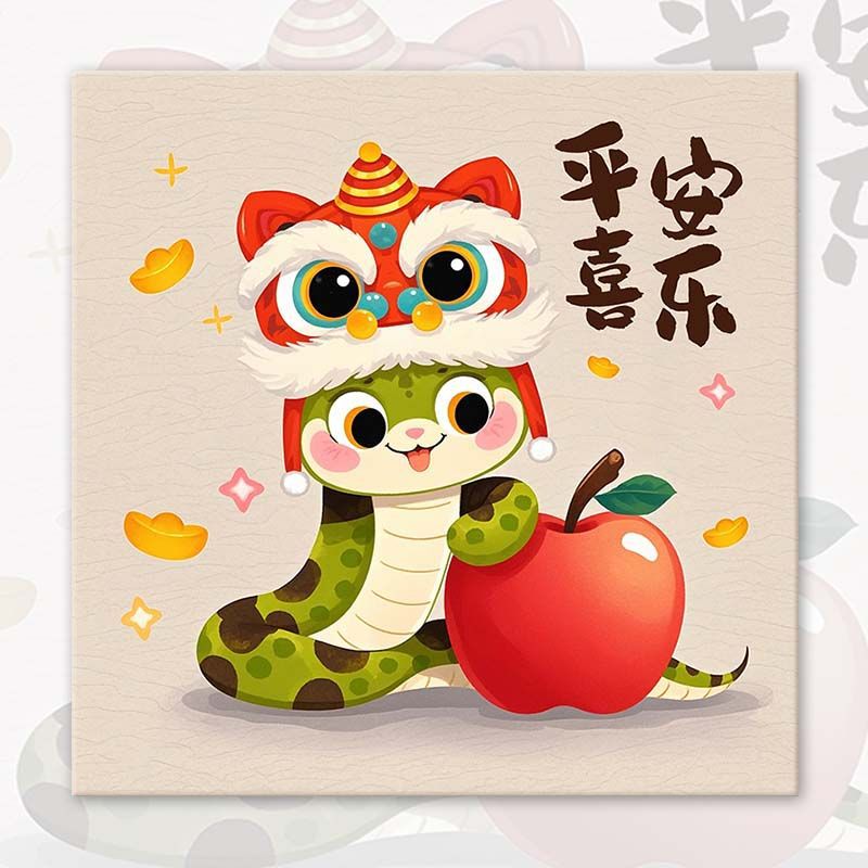 Q version year of the snake 10