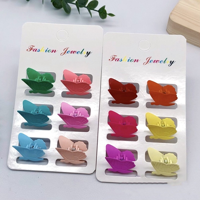 Pinza de pelo pequeña estilo shark clip – diseño minimalista, tendencia en redes