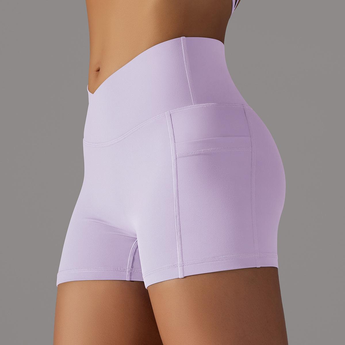 Simple Style Sports Solid Color Nylon Active Bottoms Shorts display picture 71