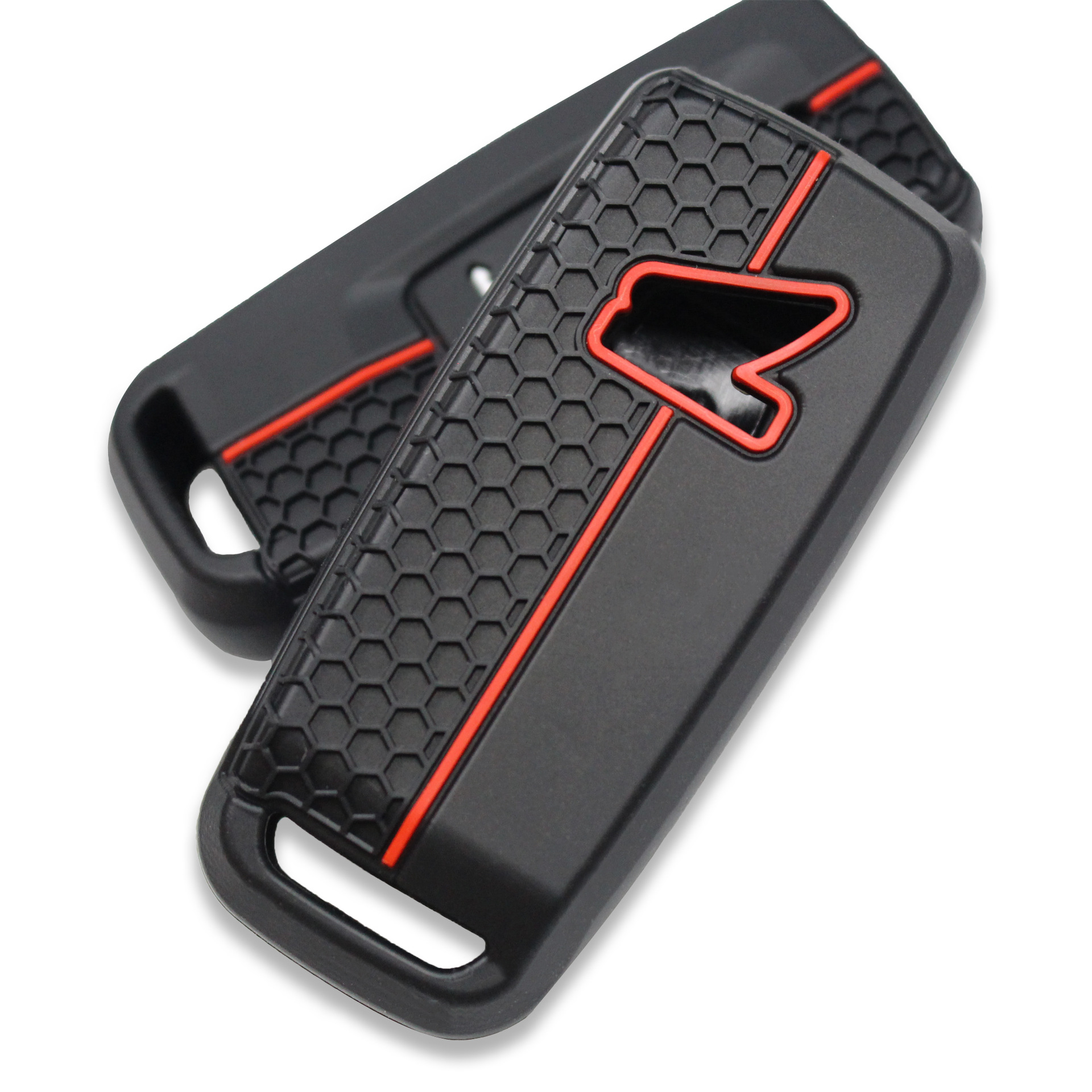 Suitable for Honda motorcycle honeycomb red line key cover Honda motorcycle remote control silicone protective cover cross-border wholesale
