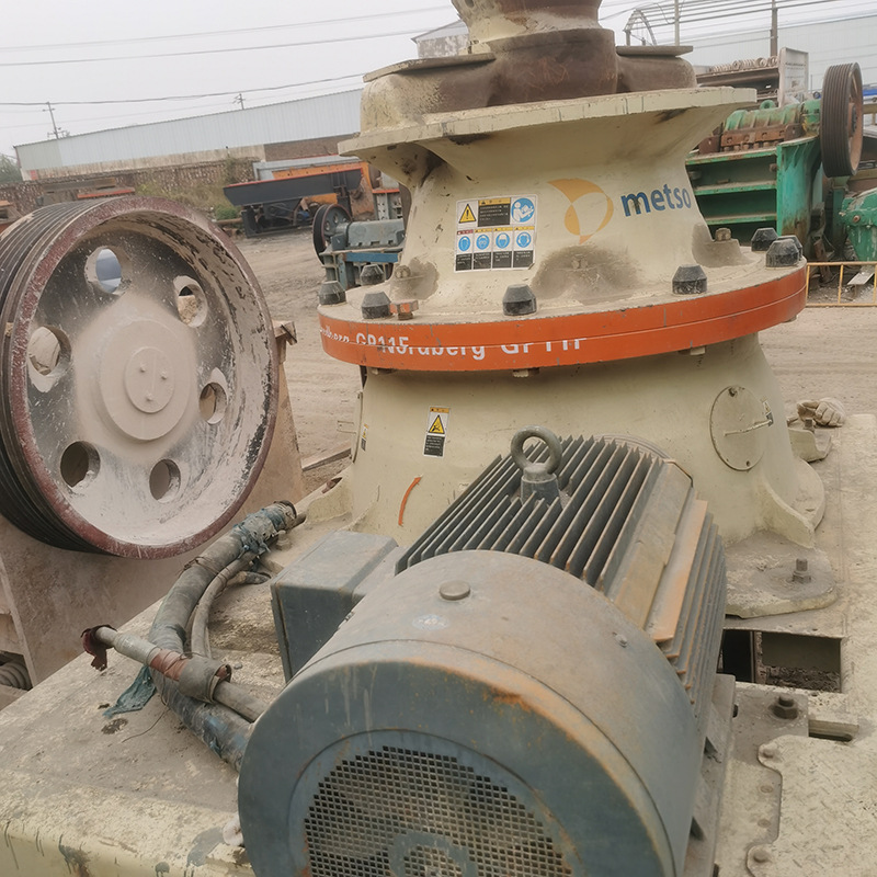 转让美卓GP11F二手液压圆锥破 项目流产圆锥破 二手圆锥式破碎机