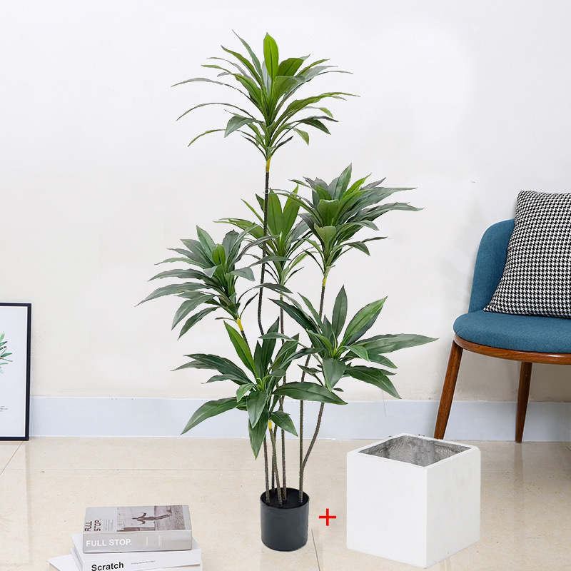 熱売シミュレーション緑植ビロード鉢植え北欧風室内客間装飾植物置物屋外着地盆栽|undefined