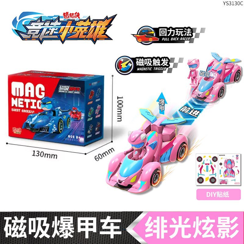 Magnetic Explosive Armor Car Blind Box [Crimson Light Shadow] Unboxing Confirmat…