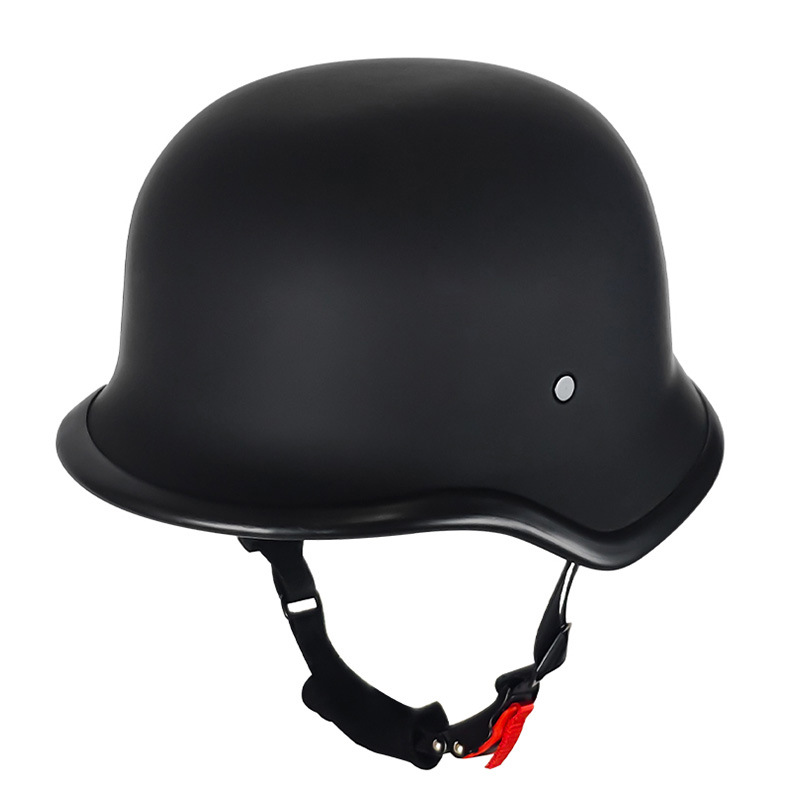 Casco retro certificado 3C, casco de soldado alemán, casco de motocicleta, casco de seguridad para vehículos eléctricos