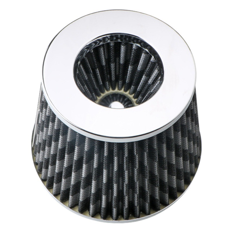 Modificación del coche filtro de aire de cabeza de hongo de gran flujo de admisión filtro de aire de cabeza de hongo 76mm calibre universal