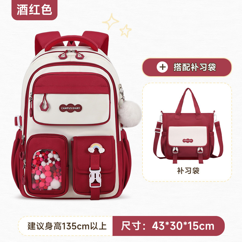 Mochilas escolares de nuevo estilo para estudiantes de secundaria y preparatoria, gran capacidad, mochilas ligeras, mochilas con ruedas al por mayor, colores coloridos y contrastantes