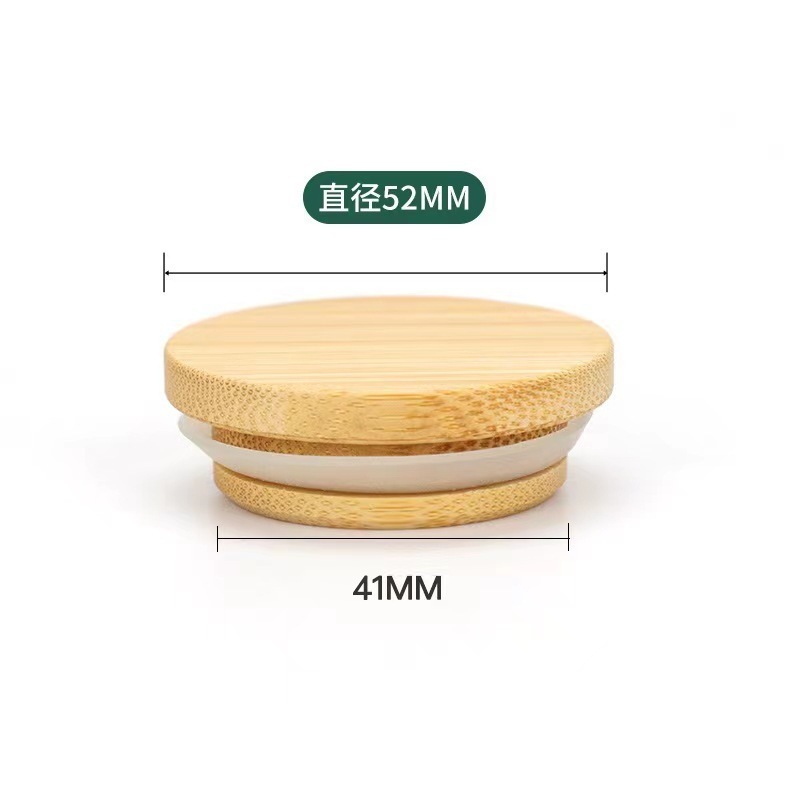 メーカー卸売キャンドルカップパインウッド竹蓋シリコンリングシール蓋手作りワックス容器キャンドルホルダーカップ蓋|undefined