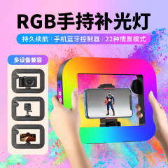 【メーカー直販】YM-200 Bluetooth対応 ウサギケージ用リングライト 三色RGB ライブ配信用 ウサギケージ用補助照明