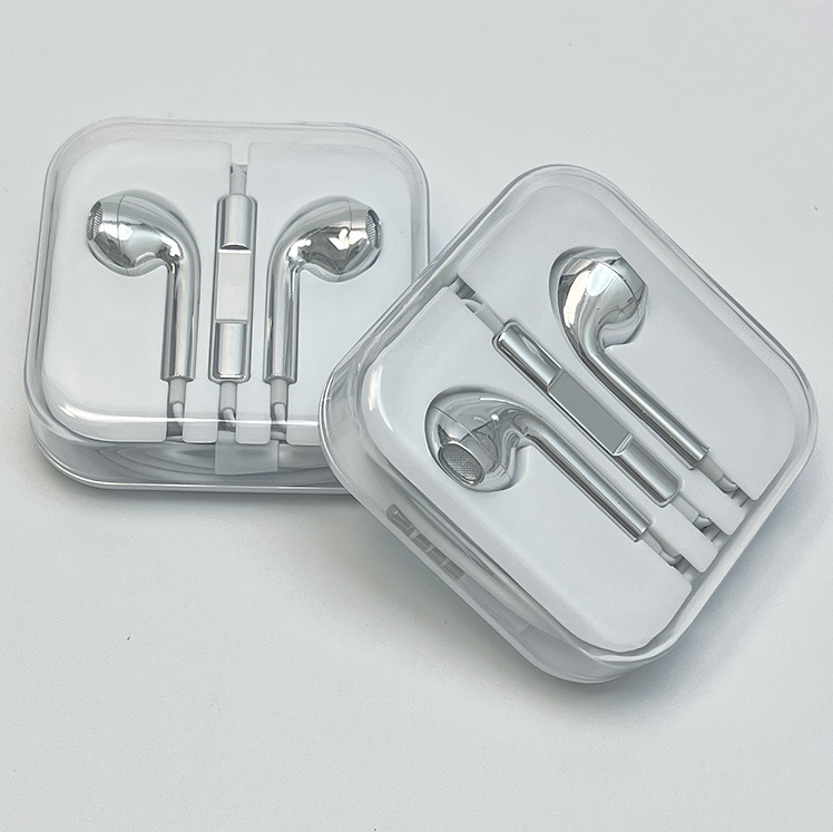 Suitable for Apple and Android, Universal Electroplated Glossy Earbuds, Gift Manufacturer, Electroplated Headphones, Glossy Type-C In-Ear Style