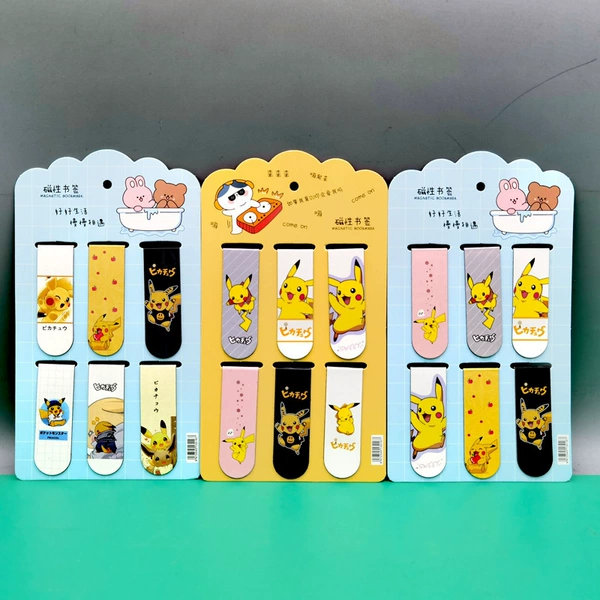 Pikachu Bookmark [Price for six pieces per piece]