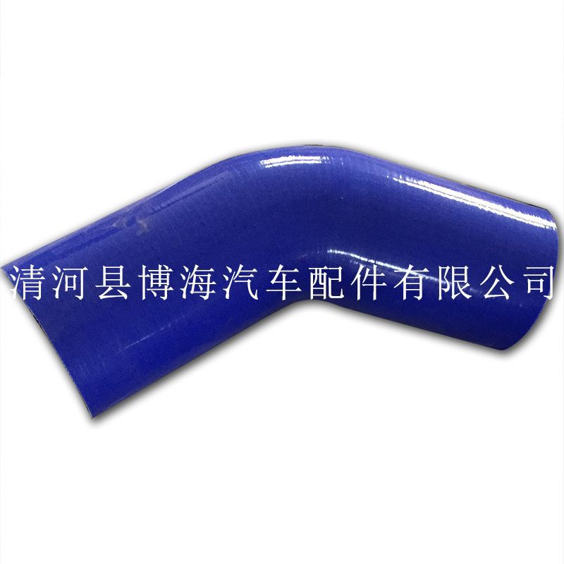45度90度硅胶管汽车改装硅胶连接管硅胶弯头外贸供货
