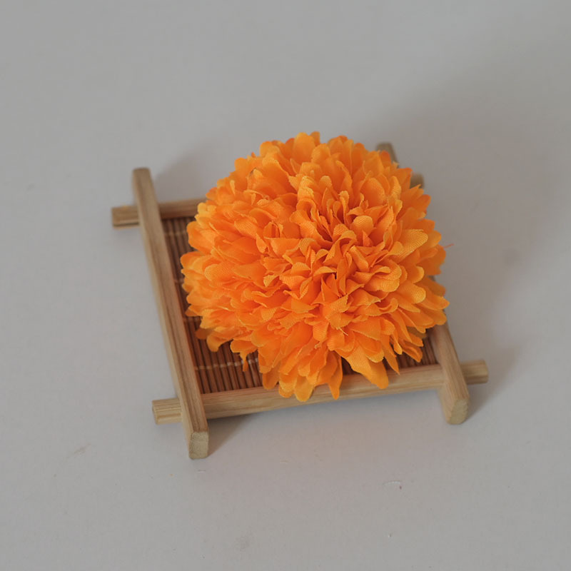 Pantalla fotográfica simulación bola pequeña cabeza de crisantemo colocación en casa ping pong crisantemo flor falsa decoración de auditorio de bodas accesorios de fotografía flor falsa