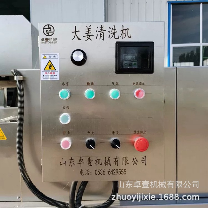 生姜大姜清洗机 整机不锈钢材质链板输送式 去泥清理杂质厂家直销