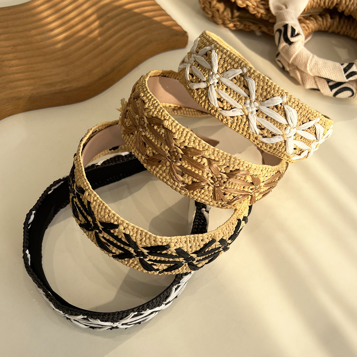 50g Weight Hair Band Hair Accessories Type 1 Piece Quantity Casual, Outdoor Occasion Cloth Material Knot Pattern All Seasons Season Women's Gender Vintage Style, Classic Style Style Vintage Style Classic Style Women's Knot Cloth Hair Band 15
