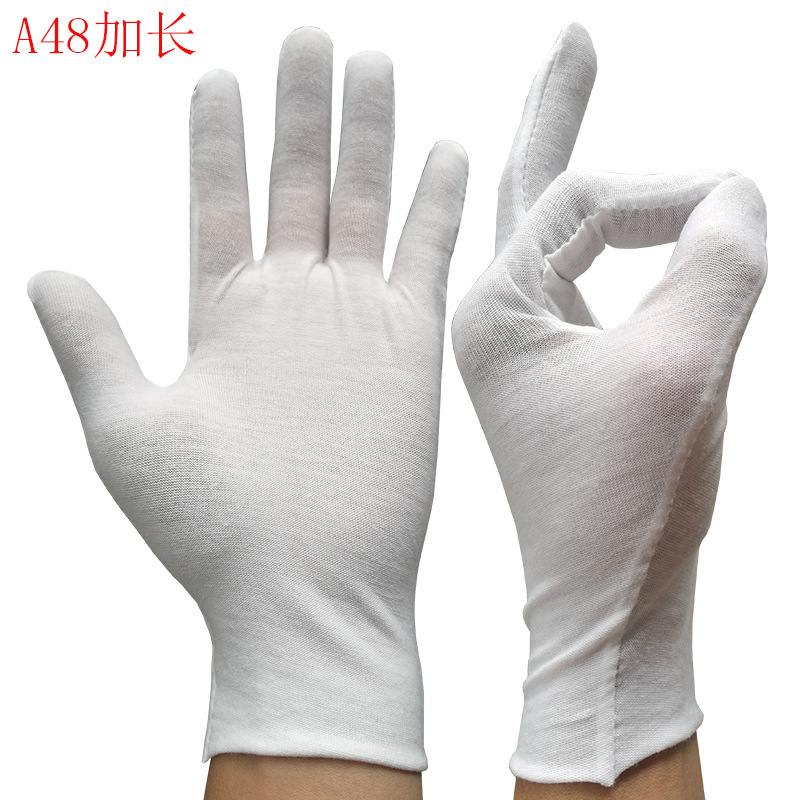 Extended and thickened work gloves