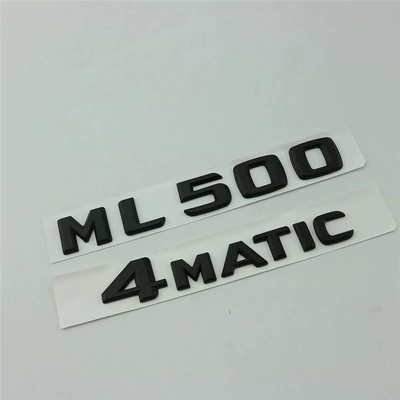 modified lettering, ML350 lettering, Car logo - standard-ml5004matic