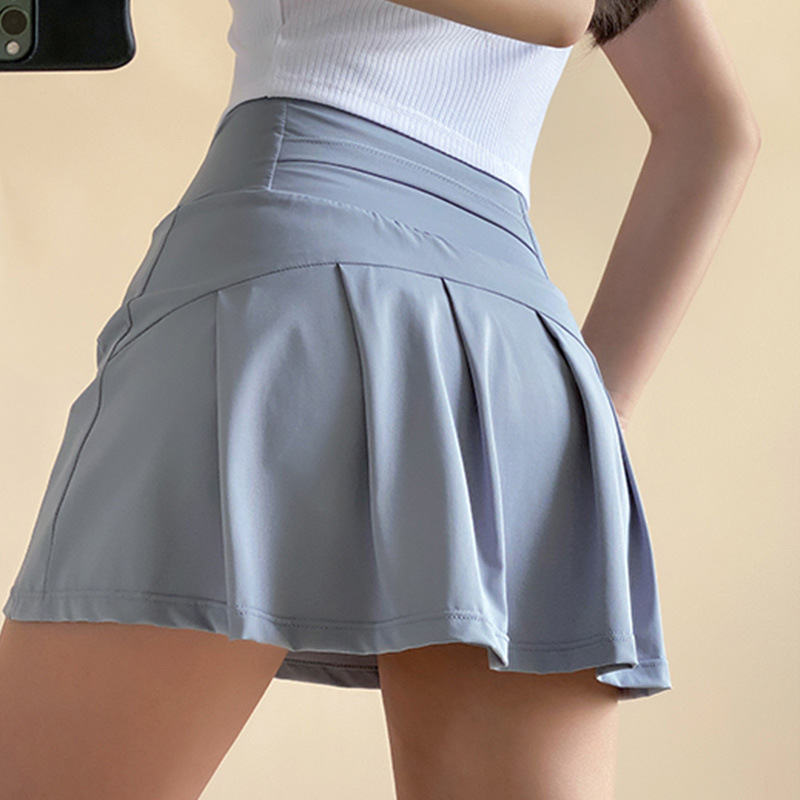 瑜伽背心女夏季户外跑步防震运动内衣速干短裙普拉提训练健身套装|undefined