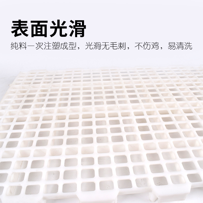 Tablero de la fuga de estiércol de pollo engrosada rejilla de fuga de estiércol de plástico para aves de corral