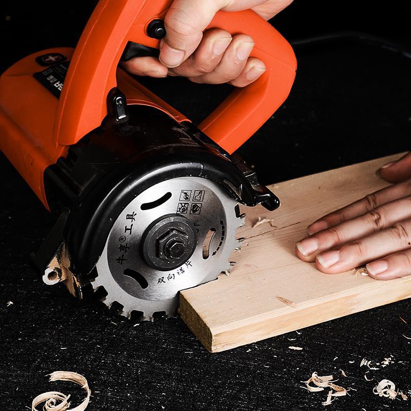 木材级木工锯片圆刀片铝合金4寸7寸10寸专业角磨切割机电锯切割片