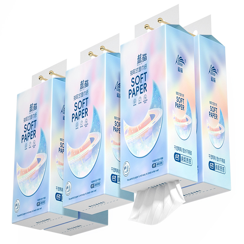 吊り下げ式トイレットペーパー、下から引き出せる家庭用ペーパータオル、お手頃価格のナプキン、ペーパータオル、トイレットペーパー卸売工場
