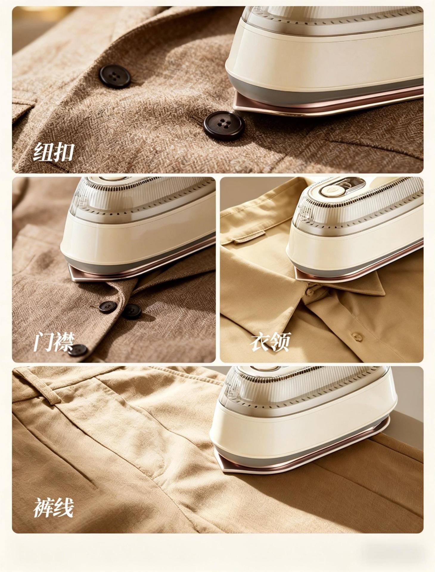 Yangzi steam iron, portable, dry-wet, foldable handheld garment steamer