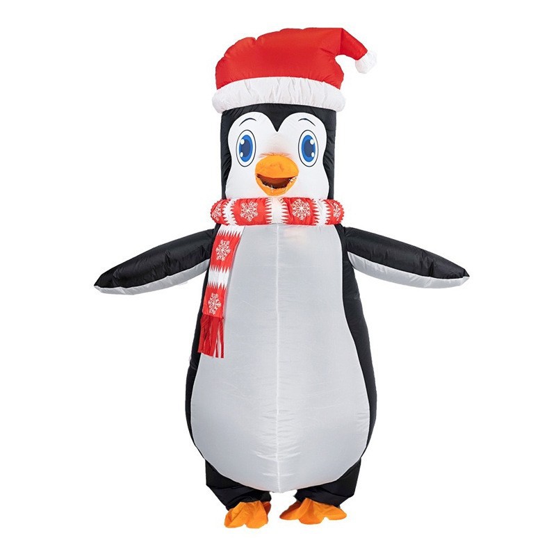 Traje inflable personalizado transfronterizo Traje de fiesta de Halloween Montar dinosaurio Alien Santa Claus Traje de muñeca de tiburón