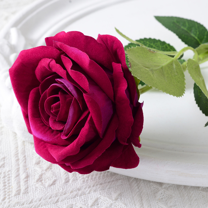 Rose purple 10cm (flannel)