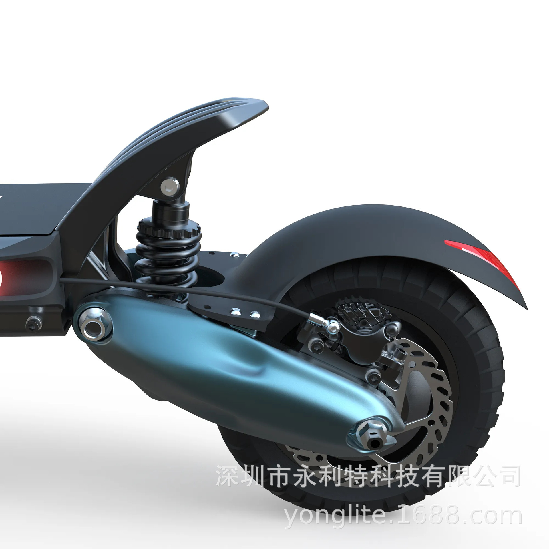 Factory direct sales 8.5 inch dual-drive 2000W electric scooter folding adult off-road two-wheel lithium battery electric vehicle