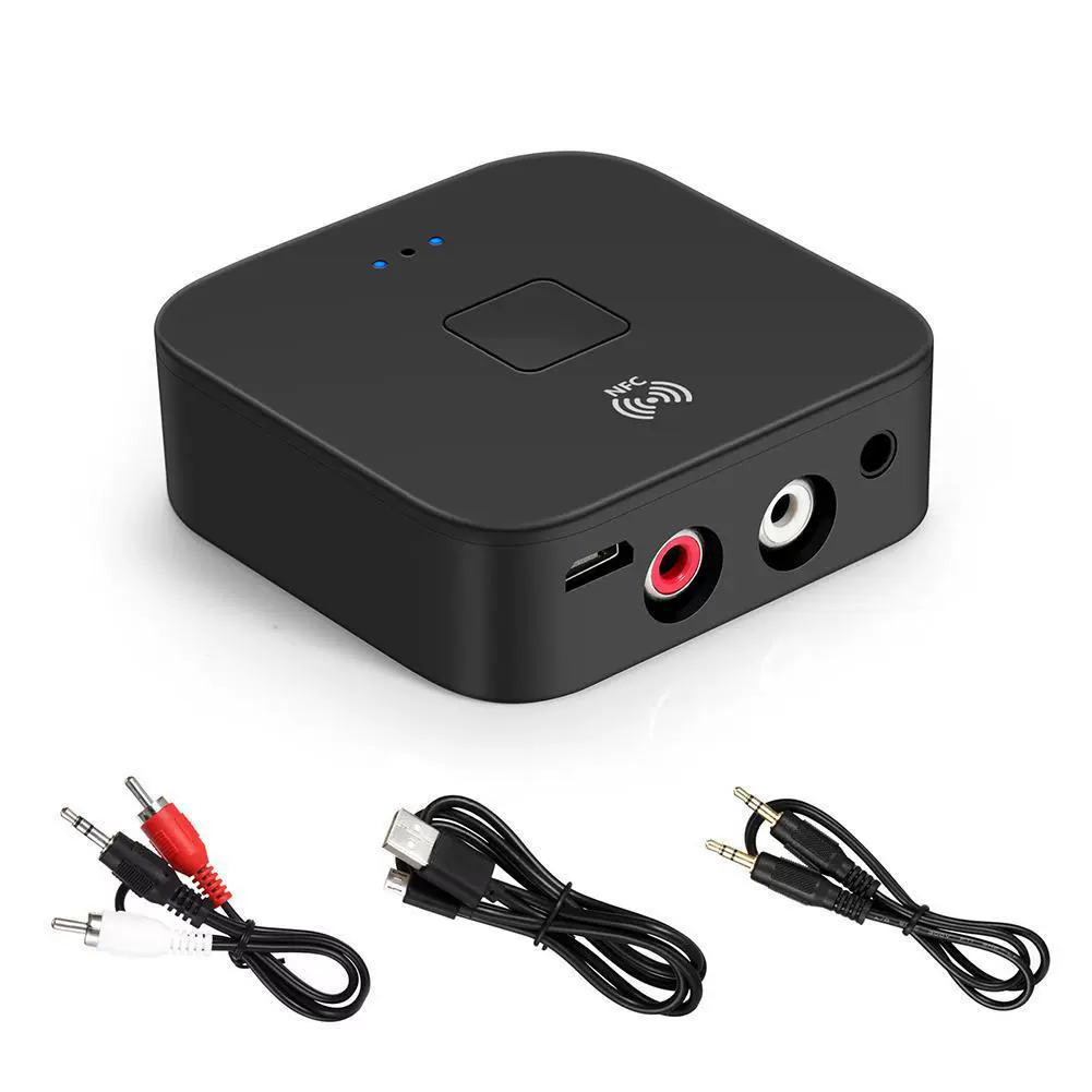 NFC Bluetooth 5.0 приемник AUX автомобильный Bluetooth аудио приемник RCA беспроводной Bluetooth приемник