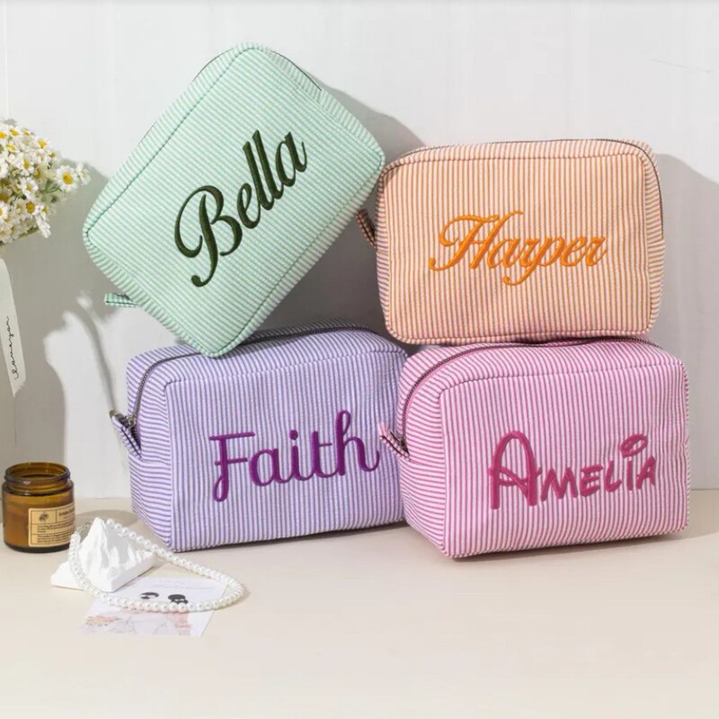 Etsy個性的な刺繍タイプの泡糸化粧バッグ携帯洗面収納旅行出張|undefined