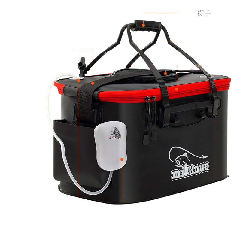 Micano Рыбное ведро рыболовное ведро eva утолщенный многофункциональный ящик для живой рыбы складное ведро защитное ведро для рыбы рыболовный ящик специальное предложение