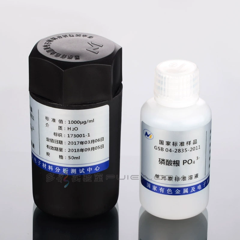 Стандартный раствор фосфата/соли Стандартный раствор 1000 мкг/мл GSB04-2835-2011 Образец стандартного материала ICP