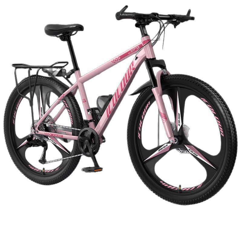 Mountain Bike Adult Female Variable Speed Youth Highway Campus Shock Absorbing Bicycle 24 Inch Male Junior High School Student