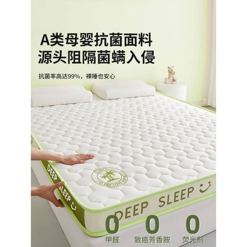 乳胶记忆棉床垫遮盖物家用软垫卧室宿舍学生单双人榻榻米海绵垫子|undefined