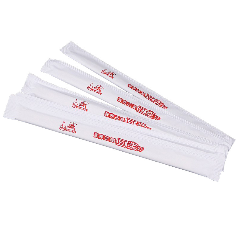 Fengyuan palillos desechables para Kung Fu real 23cm para llevar bolsa de papel palillos 21cm palillos de bambú palillos sin nudos LOGOTIPO imprimible