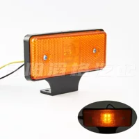 4LED Пиранья Ока боковой свет грузовик прицеп ширина световой сигнал габаритный свет завод прямые поставки