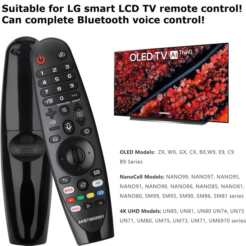 Suitable for Lg Tv Bluetooth Voice Remote Control An-Mr20Ga Akb75855501 Hlg3958