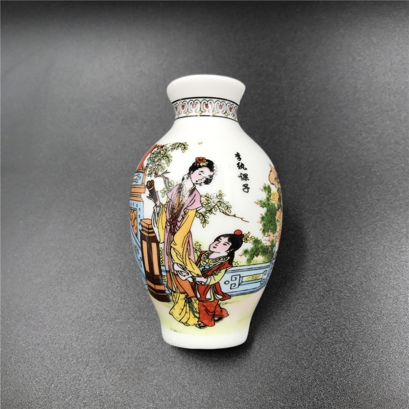 中国風陶磁器青花磁器花瓶冷蔵庫に記念品を貼った家庭装飾品ビジネスは老外ギフト磁石大を送る|undefined